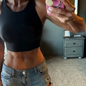 lululemon athletica Black Sports Bra